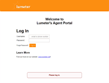 Tablet Screenshot of luminutes.com